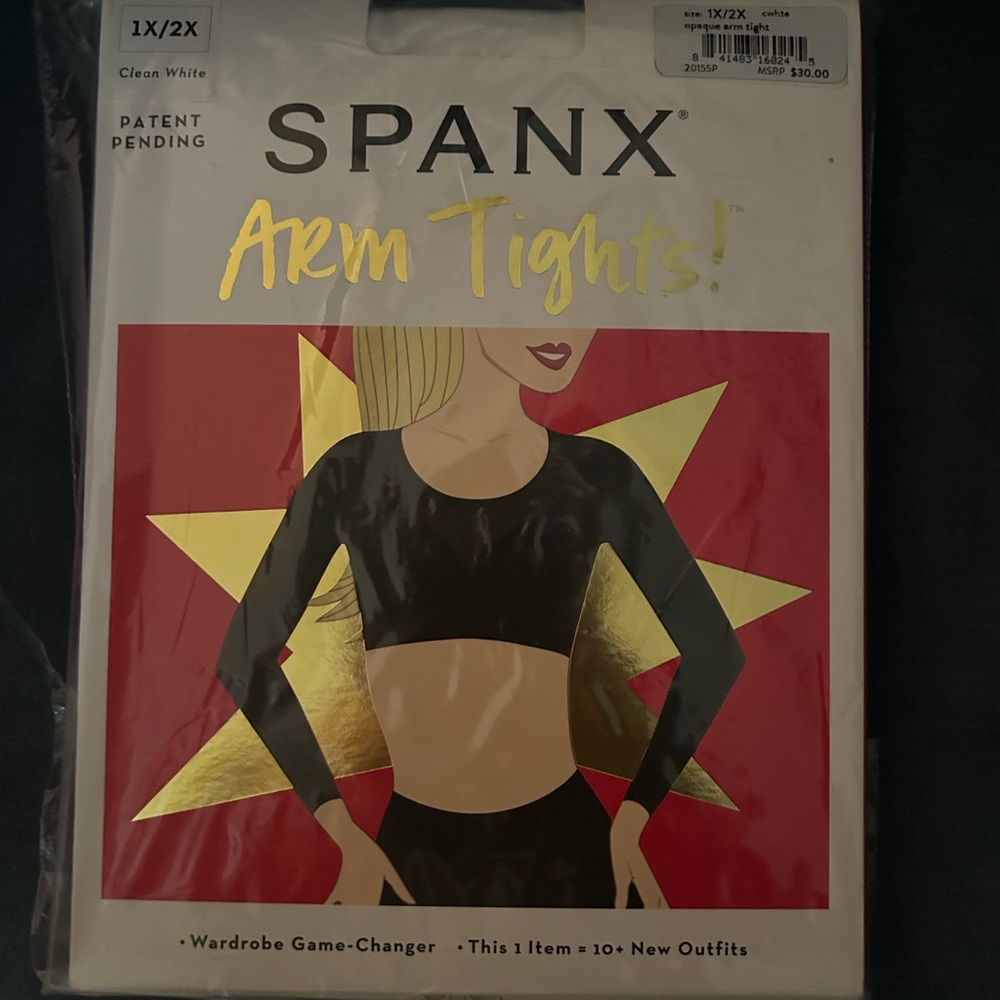 Spanx Arm Tights in White